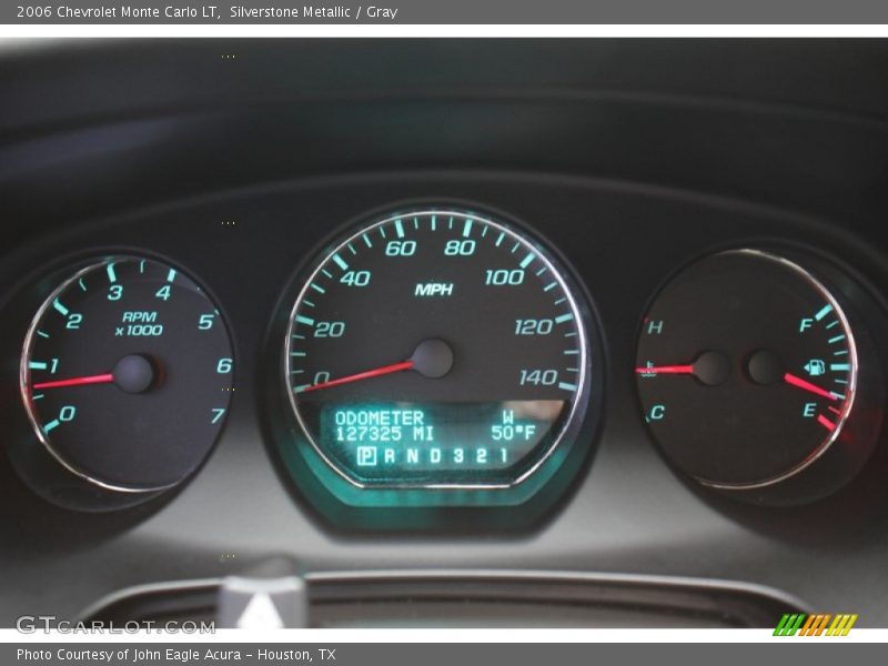 Silverstone Metallic / Gray 2006 Chevrolet Monte Carlo LT