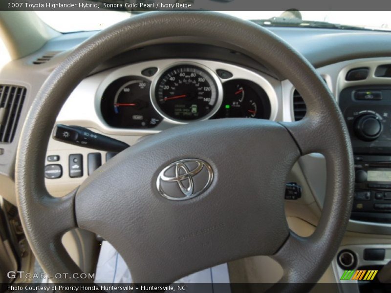  2007 Highlander Hybrid Steering Wheel