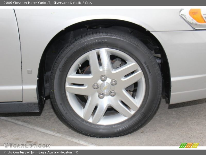 Silverstone Metallic / Gray 2006 Chevrolet Monte Carlo LT