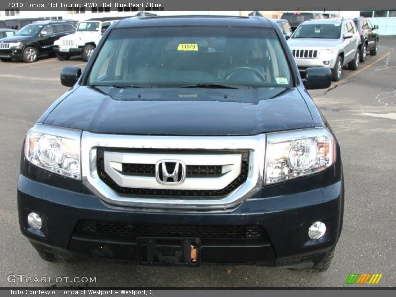 Bali Blue Pearl / Blue 2010 Honda Pilot Touring 4WD