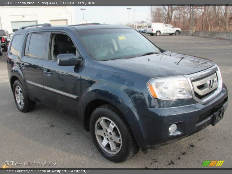 Bali Blue Pearl / Blue 2010 Honda Pilot Touring 4WD