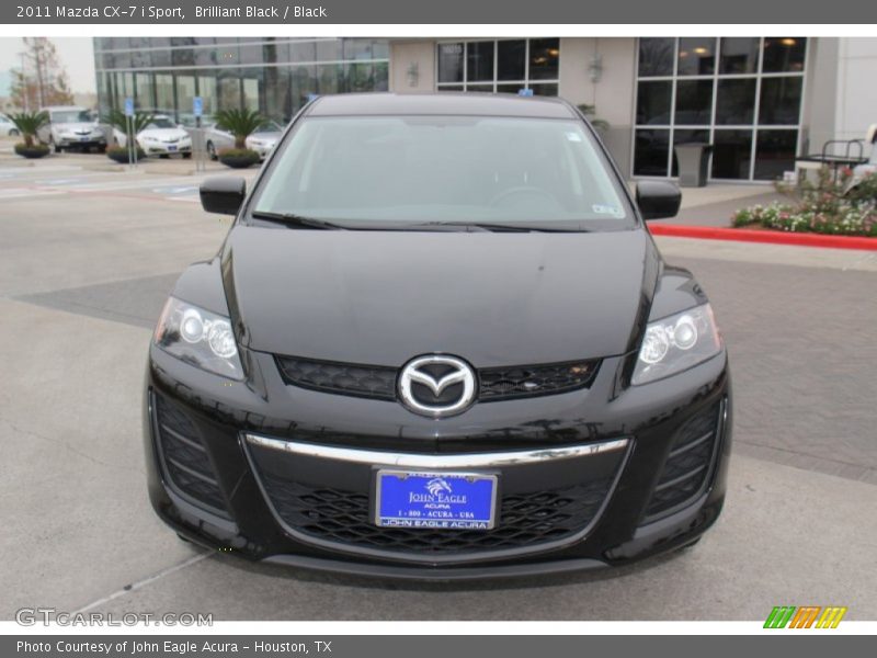 Brilliant Black / Black 2011 Mazda CX-7 i Sport