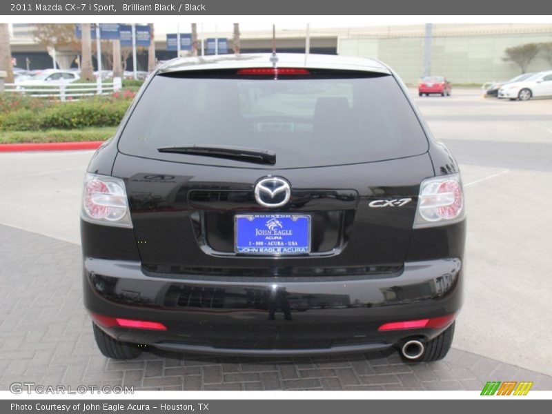Brilliant Black / Black 2011 Mazda CX-7 i Sport