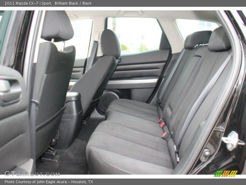 Brilliant Black / Black 2011 Mazda CX-7 i Sport