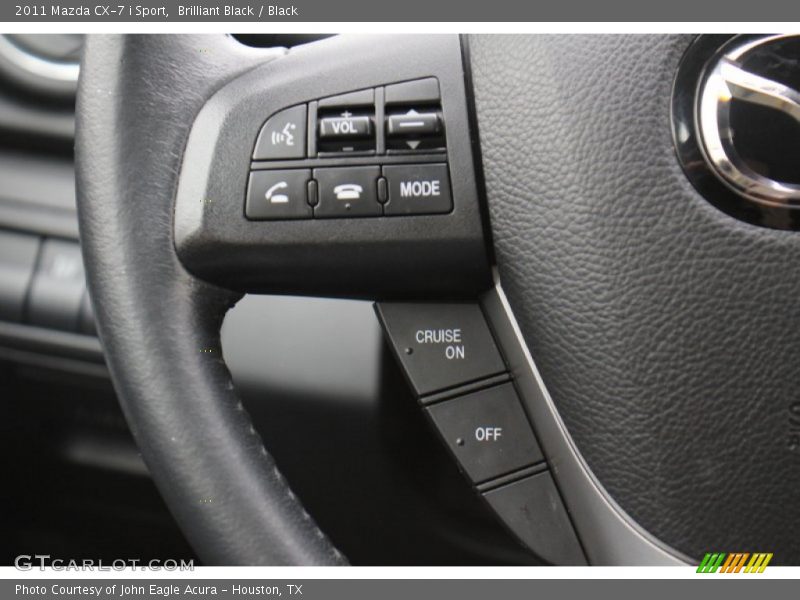 Brilliant Black / Black 2011 Mazda CX-7 i Sport