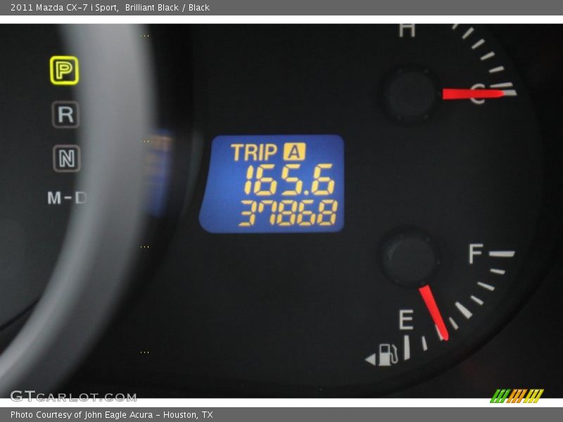 Brilliant Black / Black 2011 Mazda CX-7 i Sport