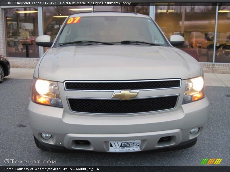 Gold Mist Metallic / Light Cashmere/Ebony 2007 Chevrolet Tahoe LTZ 4x4