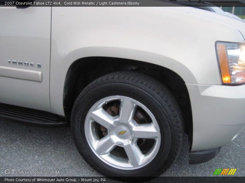 Gold Mist Metallic / Light Cashmere/Ebony 2007 Chevrolet Tahoe LTZ 4x4