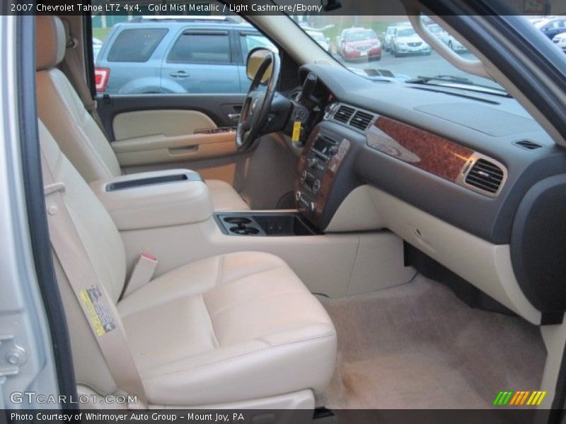 Gold Mist Metallic / Light Cashmere/Ebony 2007 Chevrolet Tahoe LTZ 4x4