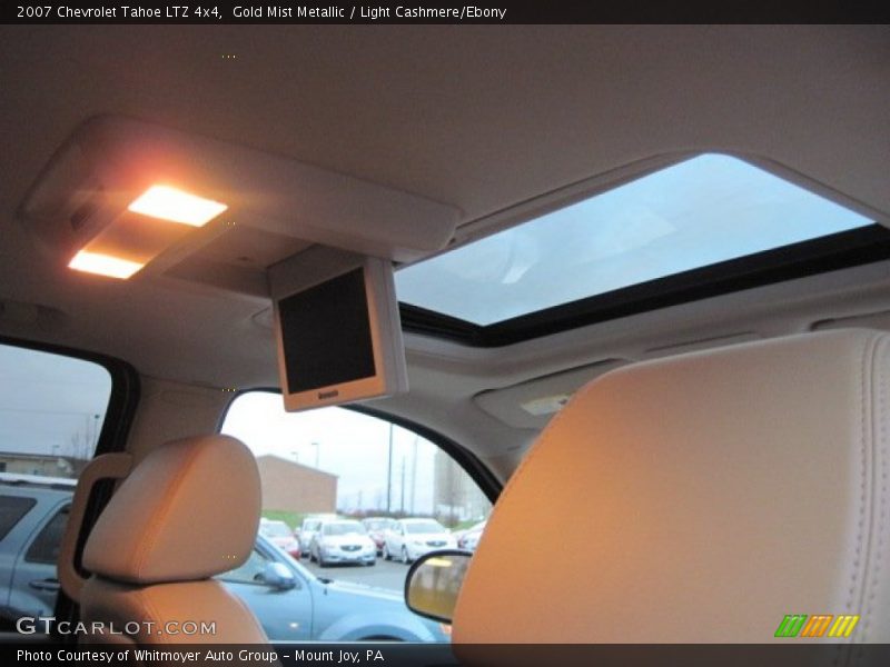 Gold Mist Metallic / Light Cashmere/Ebony 2007 Chevrolet Tahoe LTZ 4x4