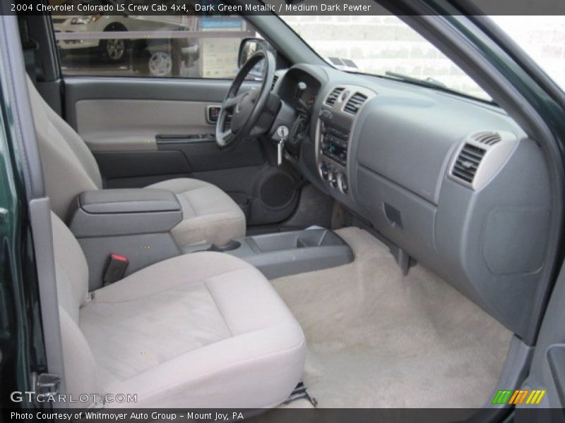  2004 Colorado LS Crew Cab 4x4 Medium Dark Pewter Interior