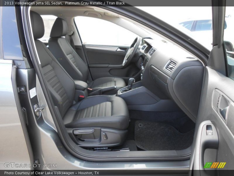 Platinum Gray Metallic / Titan Black 2013 Volkswagen Jetta SEL Sedan