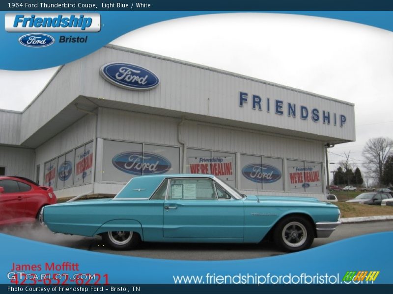 Light Blue / White 1964 Ford Thunderbird Coupe