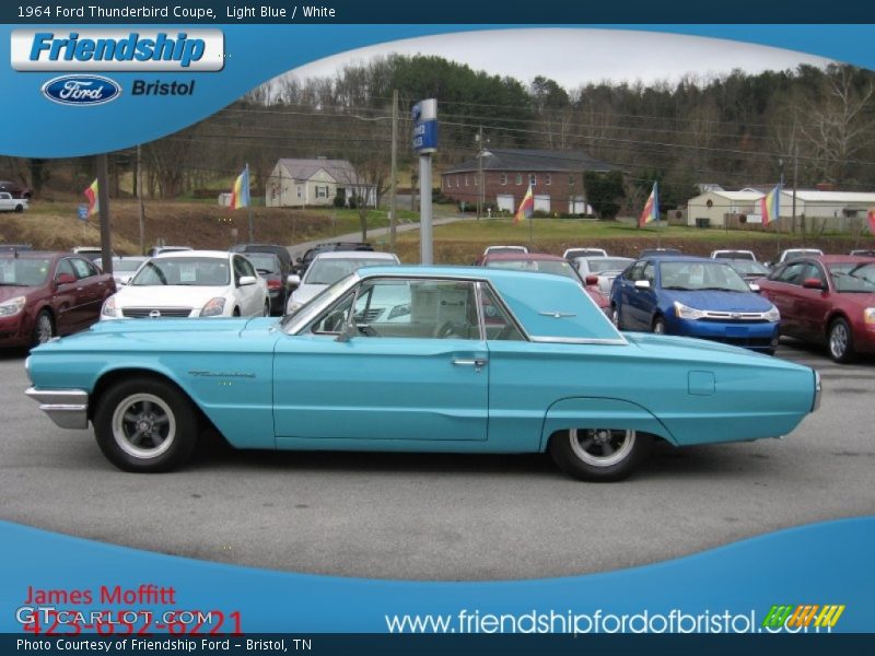 Light Blue / White 1964 Ford Thunderbird Coupe