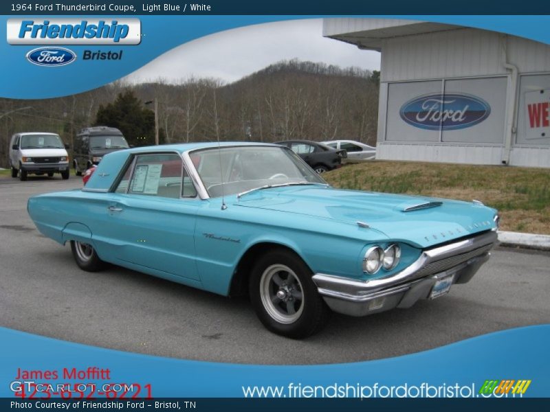Light Blue / White 1964 Ford Thunderbird Coupe