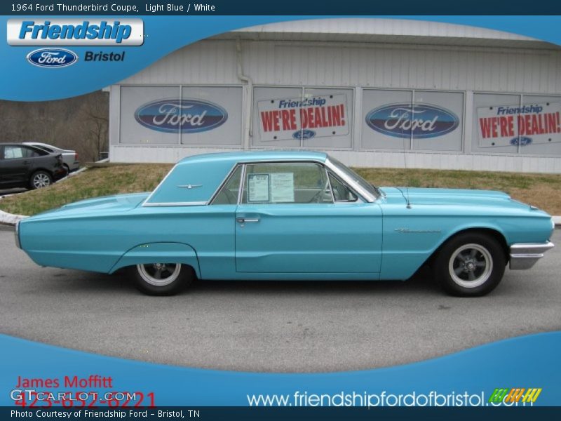 Light Blue / White 1964 Ford Thunderbird Coupe