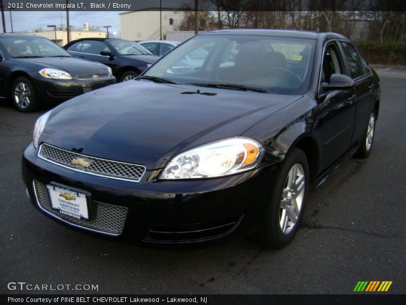 Black / Ebony 2012 Chevrolet Impala LT