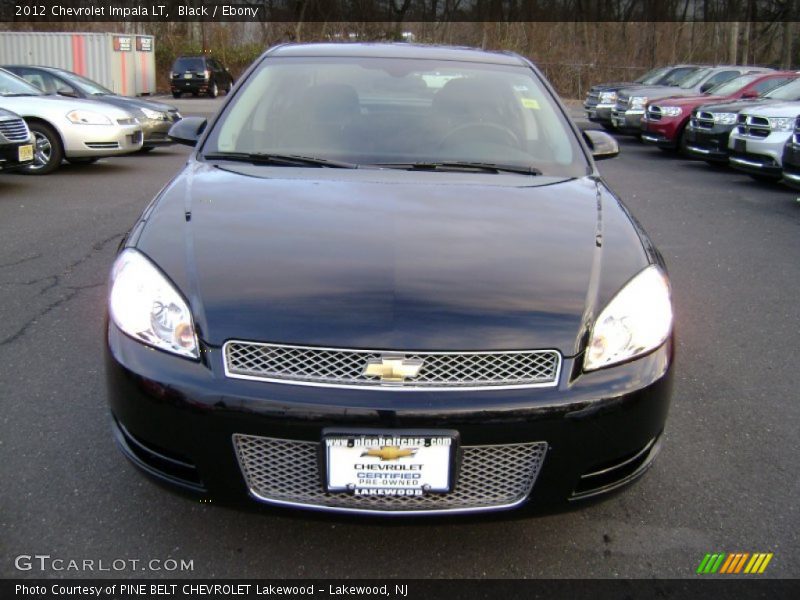 Black / Ebony 2012 Chevrolet Impala LT