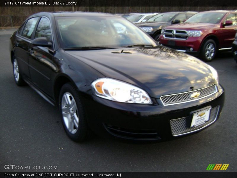 Black / Ebony 2012 Chevrolet Impala LT