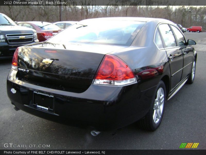 Black / Ebony 2012 Chevrolet Impala LT