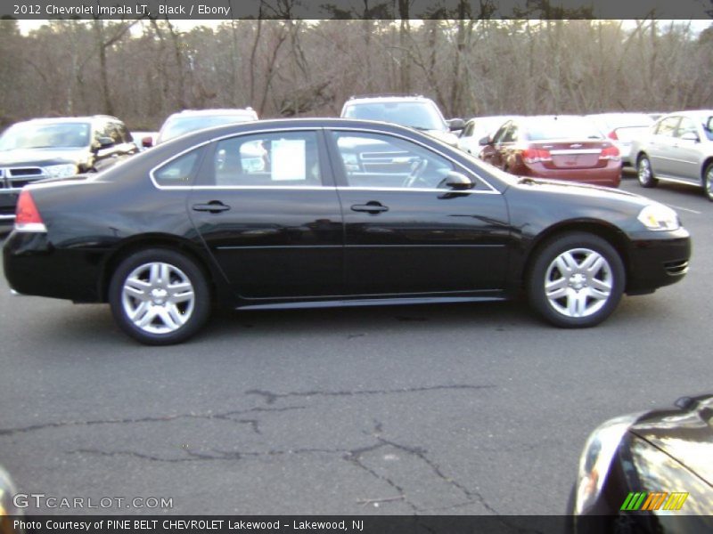 Black / Ebony 2012 Chevrolet Impala LT