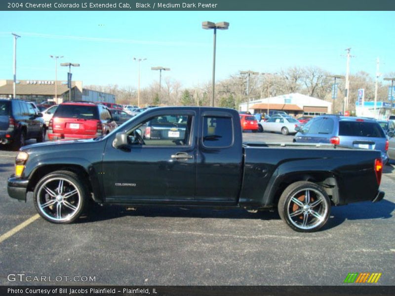 Black / Medium Dark Pewter 2004 Chevrolet Colorado LS Extended Cab