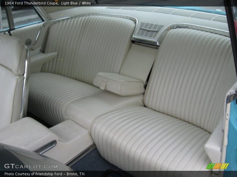 Rear Seat of 1964 Thunderbird Coupe
