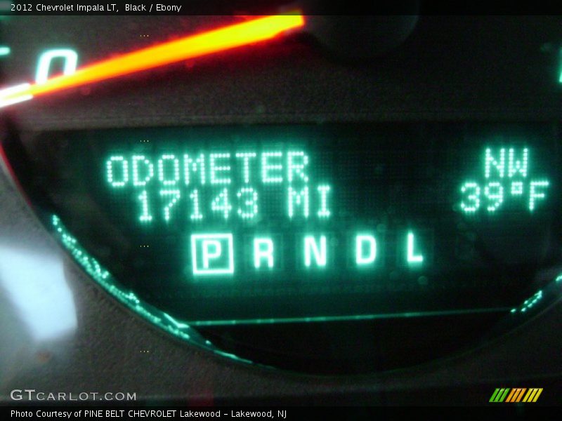 Black / Ebony 2012 Chevrolet Impala LT