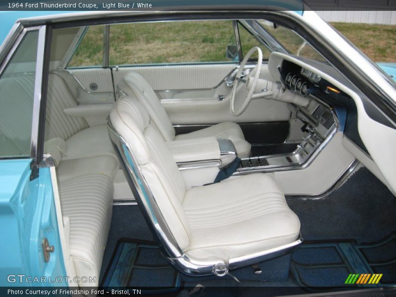  1964 Thunderbird Coupe White Interior