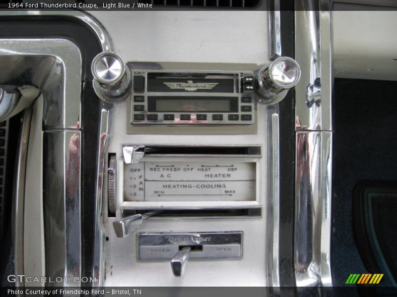 Controls of 1964 Thunderbird Coupe
