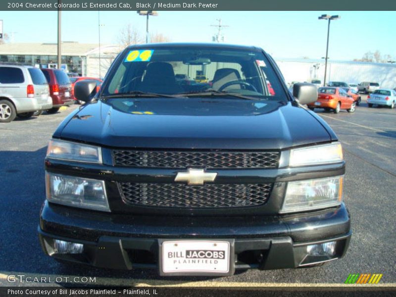 Black / Medium Dark Pewter 2004 Chevrolet Colorado LS Extended Cab
