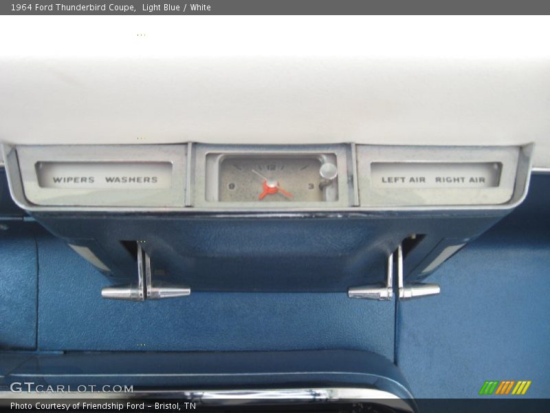 Controls of 1964 Thunderbird Coupe