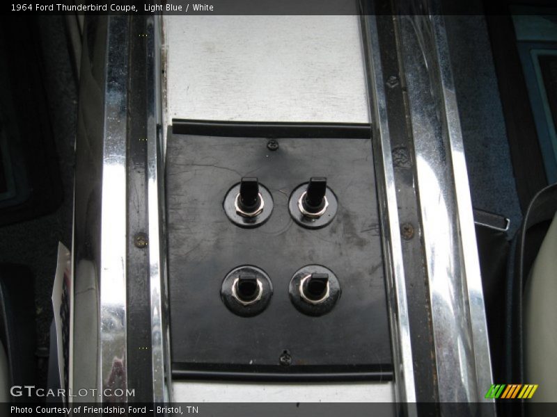 Controls of 1964 Thunderbird Coupe
