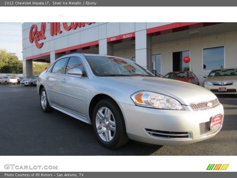 Silver Ice Metallic / Ebony 2012 Chevrolet Impala LT