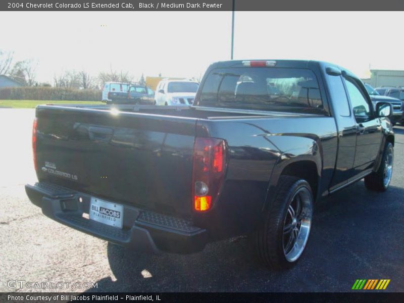 Black / Medium Dark Pewter 2004 Chevrolet Colorado LS Extended Cab