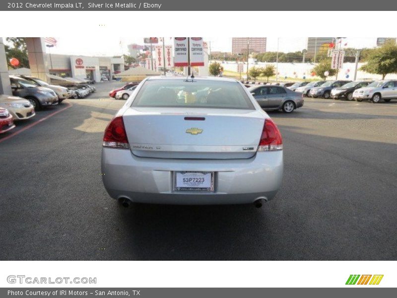 Silver Ice Metallic / Ebony 2012 Chevrolet Impala LT