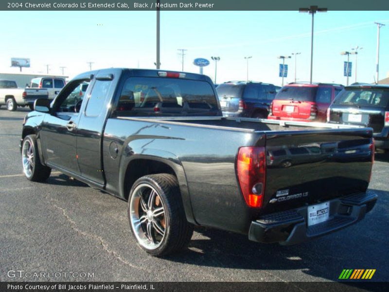 Black / Medium Dark Pewter 2004 Chevrolet Colorado LS Extended Cab
