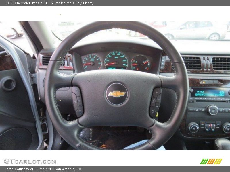 Silver Ice Metallic / Ebony 2012 Chevrolet Impala LT