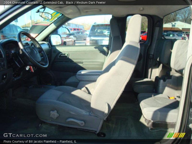 Black / Medium Dark Pewter 2004 Chevrolet Colorado LS Extended Cab