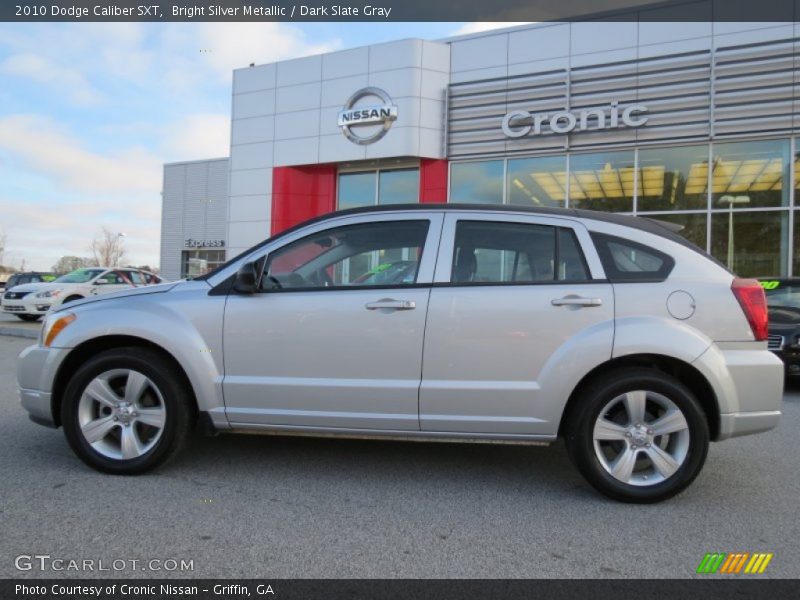 Bright Silver Metallic / Dark Slate Gray 2010 Dodge Caliber SXT