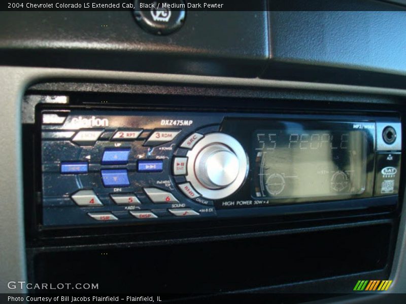 Black / Medium Dark Pewter 2004 Chevrolet Colorado LS Extended Cab