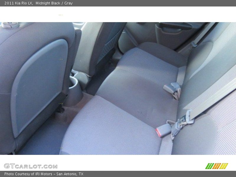 Midnight Black / Gray 2011 Kia Rio LX