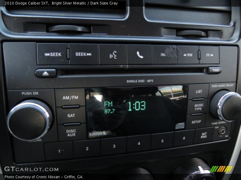 Bright Silver Metallic / Dark Slate Gray 2010 Dodge Caliber SXT