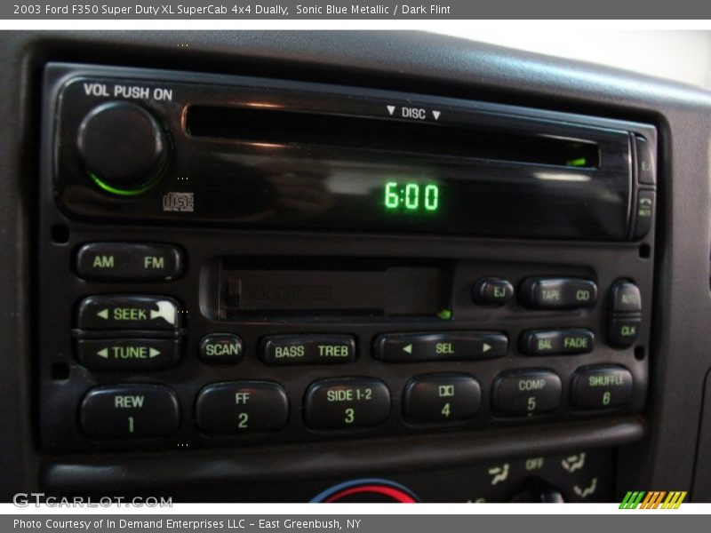Audio System of 2003 F350 Super Duty XL SuperCab 4x4 Dually