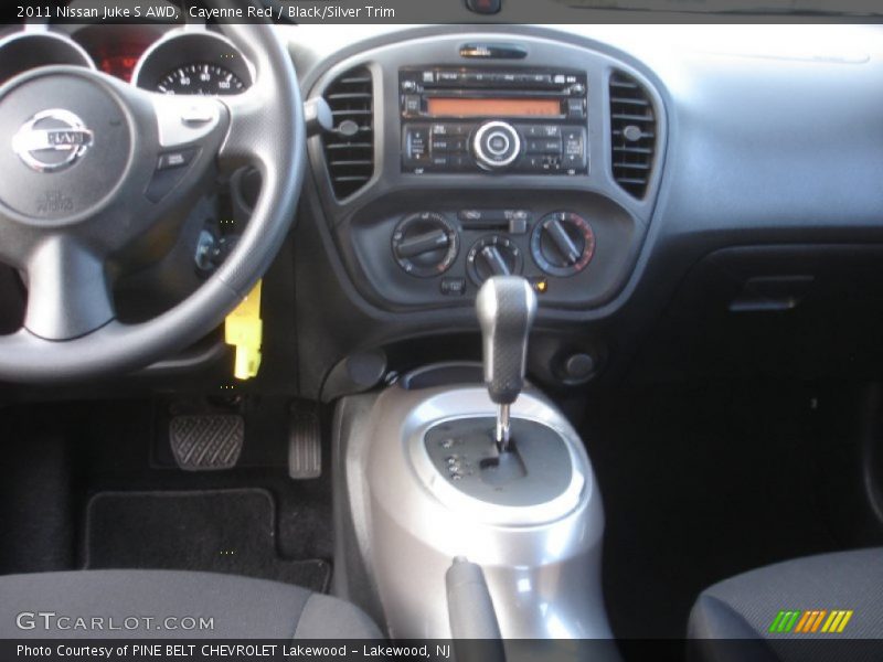 Cayenne Red / Black/Silver Trim 2011 Nissan Juke S AWD