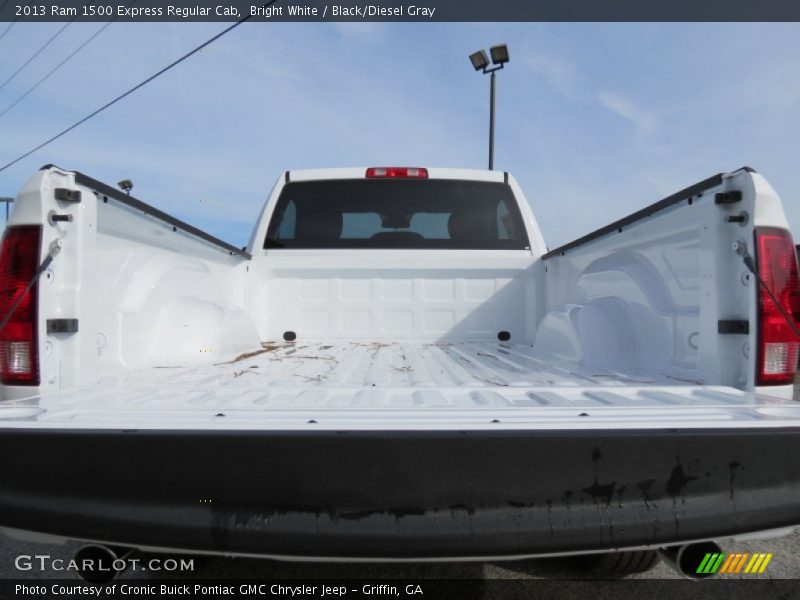 Bright White / Black/Diesel Gray 2013 Ram 1500 Express Regular Cab