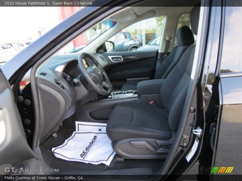  2013 Pathfinder S Charcoal Interior