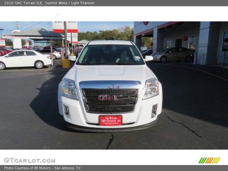 Summit White / Light Titanium 2010 GMC Terrain SLE