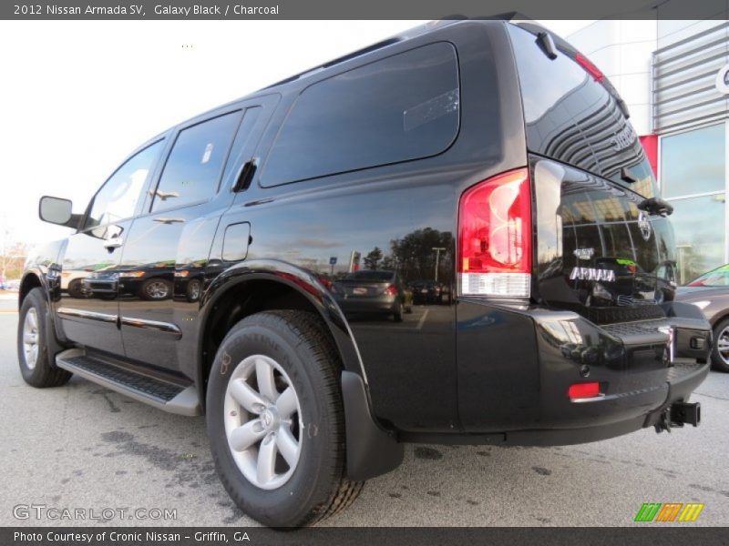 Galaxy Black / Charcoal 2012 Nissan Armada SV