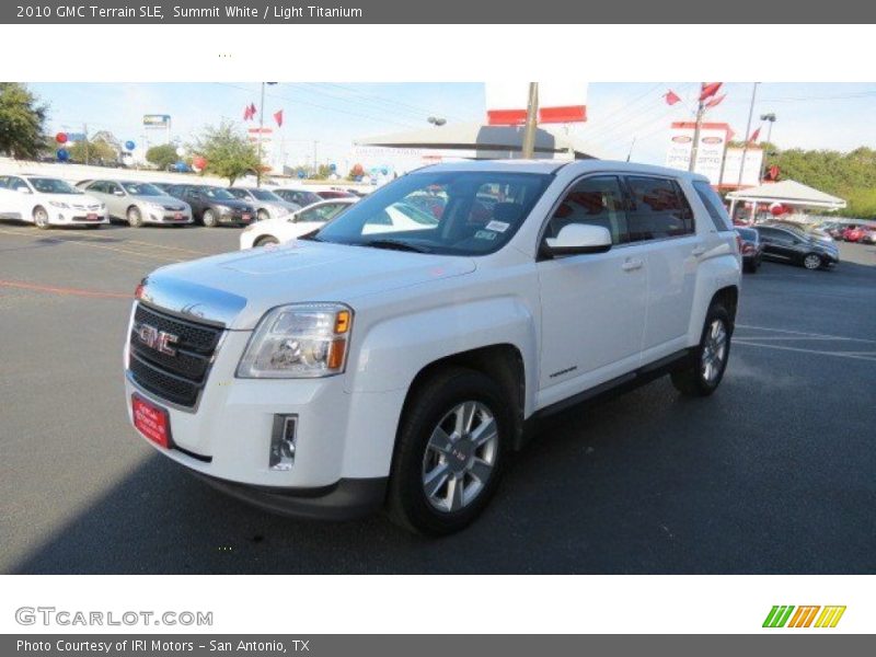 Summit White / Light Titanium 2010 GMC Terrain SLE
